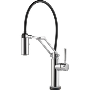 D64221LFPC Solna Pull-Out Spray Kitchen Faucet - Chrome D64221LFPC Solna Pull-Out Spray Kitchen Faucet - Chrome