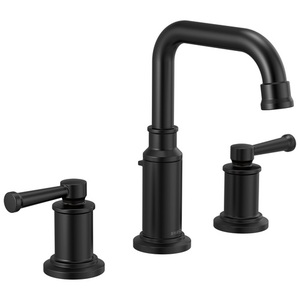 D65342LFBLLHP/DHL5342BL Atavis 8'' Widespread Bathroom Faucet - Matte Black D65342LFBLLHP/DHL5342BL Atavis 8'' Widespread Bathroom Faucet - Matte Black