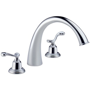 D6720PCLHP/DHK37CPC/DHK37HPC Providence Classic Deck Mount Tub Faucet - Chrome D6720PCLHP/DHK37CPC/DHK37HPC Providence Classic Deck Mount Tub Faucet - Chrome