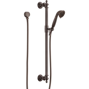 D85710rb Baliza Hand Held Shower Slide Bar Mount Accessory D85710rb Baliza Hand Held Shower Slide Bar Mount Accessory Venetian Bronze