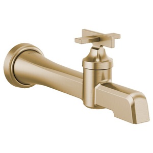 DT65798LFGLECO/DR65700 Levoir Wall Mount Bathroom Faucet Bathroom Faucet - Brilliance Luxe Gold DT65798LFGLECO/DR65700 Levoir Wall Mount Bathroom Faucet Bathroom Faucet - Brilliance Luxe Gold