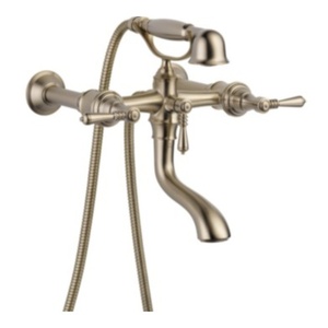 DT70210BNLHP/DT70336BN/DRP73764BN Tresa Wall Mount Whirlpool Faucet Tub Faucet - Brilliance Brushed Nickel DT70210BNLHP/DT70336BN/DRP73764BN Tresa Wall Mount Whirlpool Faucet Tub Faucet - Brilliance Brushed Nickel