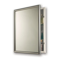 Swing Door Medicine Cabinet 24 x 30 x 5-7/8