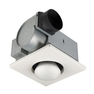 B162 With Light Bathroom Fan - White B162 With Light Bathroom Fan - White