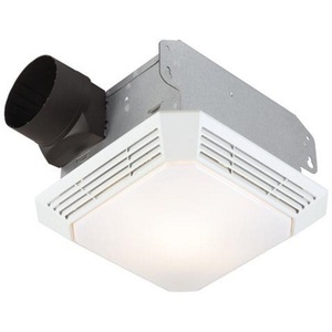 B679L With Light Bathroom Fan - White B679L With Light Bathroom Fan - White