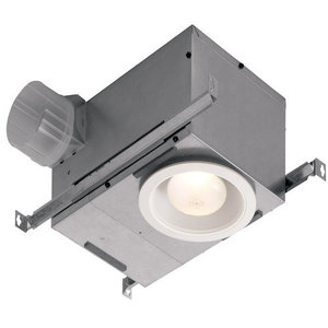 B744 With Light Bathroom Fan - White B744 With Light Bathroom Fan - White