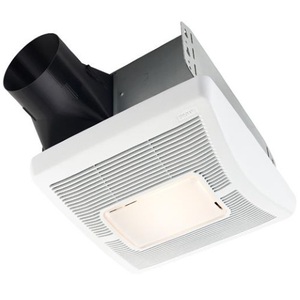 BA80L InVent With Light Bathroom Fan - White BA80L InVent With Light Bathroom Fan - White
