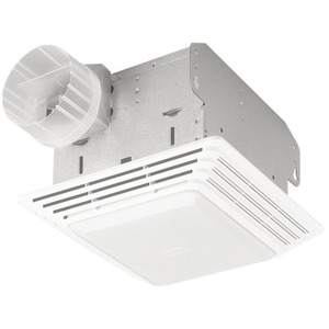 BHD80L Heavy Duty With Light Bathroom Fan - White BHD80L Heavy Duty With Light Bathroom Fan - White