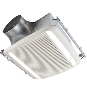 BZB110L1 Ultra Green With Light Bathroom Fan - White BZB110L1 Ultra Green With Light Bathroom Fan - White