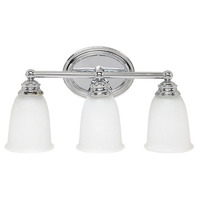 Bathroom Lighting (3 bulbs) 16-3/4" Width Bathroom Lighting (3 bulbs) 16-3/4" Width