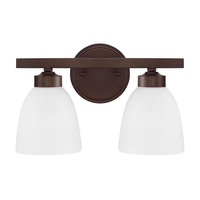 Bathroom Lighting (2 Bulbs) 13" Width Bathroom Lighting (2 Bulbs) 13" Width