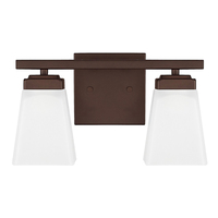 Bathroom Lighting (2 Bulbs) 13" Width Bathroom Lighting (2 Bulbs) 13" Width