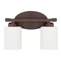 Bathroom Lighting (2 Bulbs) 13" Width Bathroom Lighting (2 Bulbs) 13" Width
