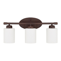 Bathroom Lighting (3 bulbs) 20-1/2" Width Bathroom Lighting (3 bulbs) 20-1/2" Width