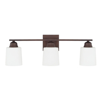 Bathroom Lighting (3 bulbs) 25" Width Bathroom Lighting (3 bulbs) 25" Width