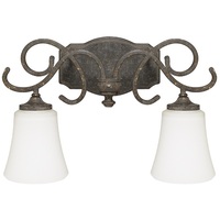 Bathroom Lighting (2 Bulbs) 17-1/4" Width Bathroom Lighting (2 Bulbs) 17-1/4" Width