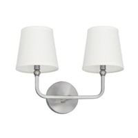 Bathroom Lighting (2 Bulbs) 16" Width Bathroom Lighting (2 Bulbs) 16" Width