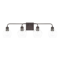 Bathroom Lighting (4 or more bulbs) 34" Width Bathroom Lighting (4 or more bulbs) 34" Width