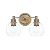 Bathroom Lighting (2 Bulbs) 14-1/2" Width Bathroom Lighting (2 Bulbs) 14-1/2" Width