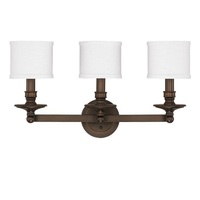 Bathroom Lighting (3 bulbs) 25-1/2" Width Bathroom Lighting (3 bulbs) 25-1/2" Width