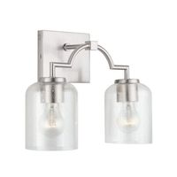 Bathroom Lighting (2 Bulbs) 14" Width Bathroom Lighting (2 Bulbs) 14" Width