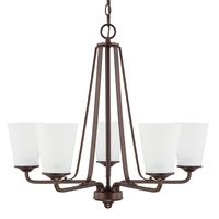 Mid Sized Chandelier 26-1/4" Width Mid Sized Chandelier 26-1/4" Width