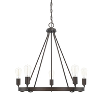 Mid Sized Chandelier 26-1/2" Width Mid Sized Chandelier 26-1/2" Width