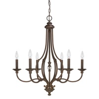 Mid Sized Chandelier 26-1/4" Width Mid Sized Chandelier 26-1/4" Width