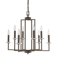Mini Chandelier 24-1/4" Width Mini Chandelier 24-1/4" Width