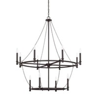 Large Foyer Chandelier 40-1/2" Width Large Foyer Chandelier 40-1/2" Width