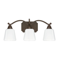 Bathroom Lighting (3 bulbs) 22-1/2" Width Bathroom Lighting (3 bulbs) 22-1/2" Width