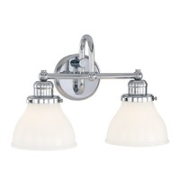 Bathroom Lighting (2 Bulbs) 16-1/4" Width Bathroom Lighting (2 Bulbs) 16-1/4" Width