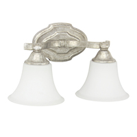 Bathroom Lighting (2 Bulbs) 15-3/4" Width Bathroom Lighting (2 Bulbs) 15-3/4" Width
