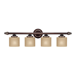 C1134CZ296 Park Place 4 or More Bulb Bathroom Lighting - Champagne Bronze C1134CZ296 Park Place 4 or More Bulb Bathroom Lighting - Champagne Bronze