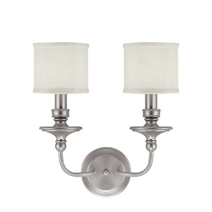 C1232MN451 Midtown Multi Bulb Wall Sconce - Matte Nickel C1232MN451 Midtown Multi Bulb Wall Sconce - Matte Nickel