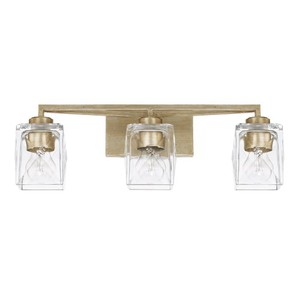 C128131WG459 Karina 3 Bulb Bathroom Lighting - Winter Gold C128131WG459 Karina 3 Bulb Bathroom Lighting - Winter Gold
