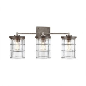 C129431UG439 Colby 3 Bulb Bathroom Lighting - Urban Grey C129431UG439 Colby 3 Bulb Bathroom Lighting - Urban Grey