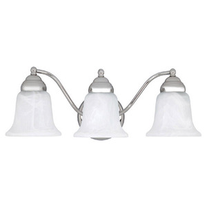 C1363CH117 3 Bulb Bathroom Lighting - Chrome C1363CH117 3 Bulb Bathroom Lighting - Chrome