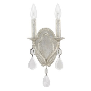 C1617ASCR Blakely Multi Bulb Wall Sconce - Antique Silver C1617ASCR Blakely Multi Bulb Wall Sconce - Antique Silver