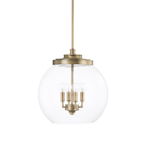 C321142AD Mid-Century Down Light Pendant Light - Aged Brass C321142AD Mid-Century Down Light Pendant Light - Aged Brass