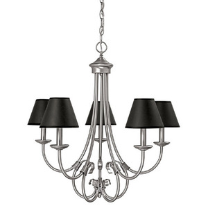 C3225MN427 Hometown Mid Sized Chandelier Chandelier - Matte Nickel C3225MN427 Hometown Mid Sized Chandelier Chandelier - Matte Nickel