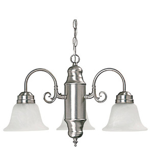 C3253MN118 Petite Mini Chandelier - Matte Nickel C3253MN118 Petite Mini Chandelier - Matte Nickel