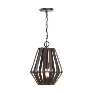 C330711RI Walker Entrance / Foyer Pendant Light - Rustic Iron C330711RI Walker Entrance / Foyer Pendant Light - Rustic Iron