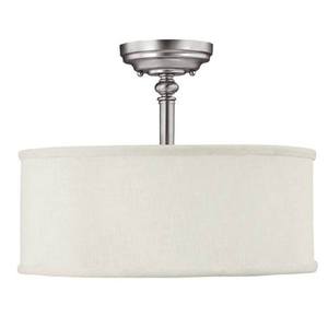 C3923MN480 Loft Semi Flush Mount Ceiling Light - Matte Nickel C3923MN480 Loft Semi Flush Mount Ceiling Light - Matte Nickel