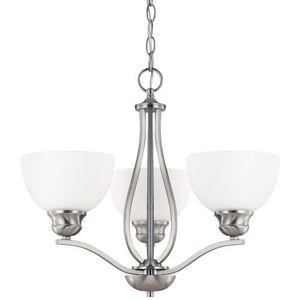 C4033BN212 Stanton Mini Chandelier - Brushed Nickel C4033BN212 Stanton Mini Chandelier - Brushed Nickel