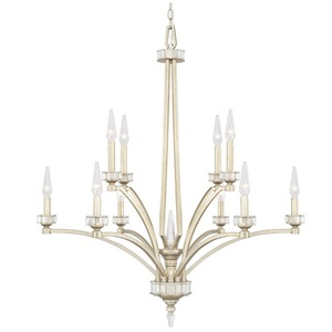 C415001WG Olivia Large Foyer Chandelier Chandelier - Winter Gold C415001WG Olivia Large Foyer Chandelier Chandelier - Winter Gold