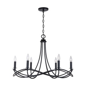 C431661MB Sonnet Mid Sized Chandelier Chandelier - Matte Black C431661MB Sonnet Mid Sized Chandelier Chandelier - Matte Black