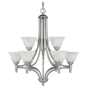C4359MN220 Metropolitan Mid Sized Chandelier Chandelier - Matte Nickel C4359MN220 Metropolitan Mid Sized Chandelier Chandelier - Matte Nickel