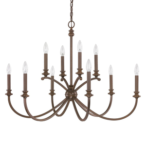 C4747BB000 Alexander Large Foyer Chandelier Chandelier - Burnished Bronze C4747BB000 Alexander Large Foyer Chandelier Chandelier - Burnished Bronze