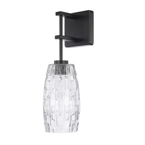 C628611MB450 1 Bulb Wall Sconce - Matte Black C628611MB450 1 Bulb Wall Sconce - Matte Black